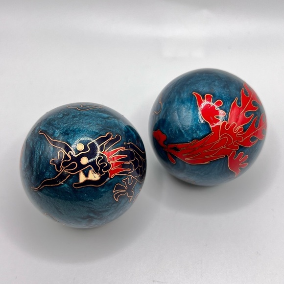 Vintage Chinese Balls, Chiming Baoding Balls - Picture 3 of 3